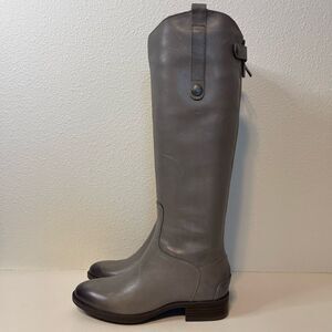 Sam Edelman Penny Gray Riding Boot Size 5.5